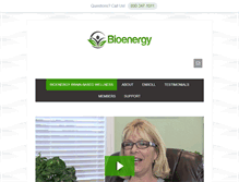 Tablet Screenshot of bioenergycertification.com